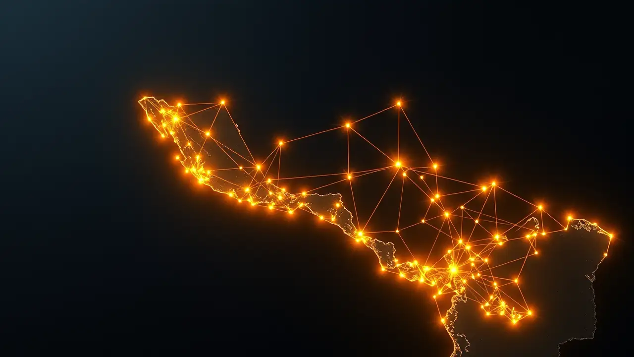 Mapa de Red y Formacion de Inteligencia Artificial en America Latina