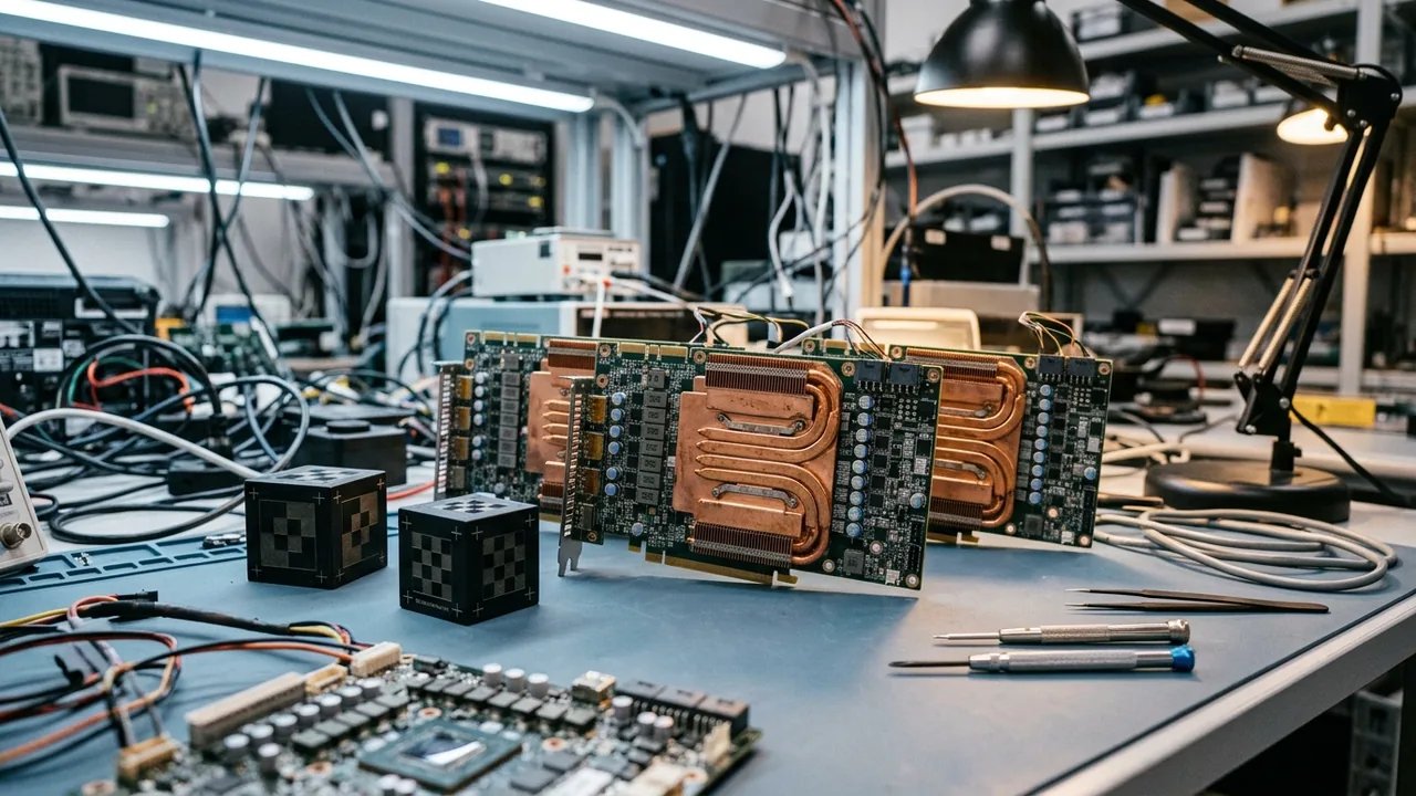 Procesadores de Cómputo Espacial y Modelos de Mundo 3D de AMD